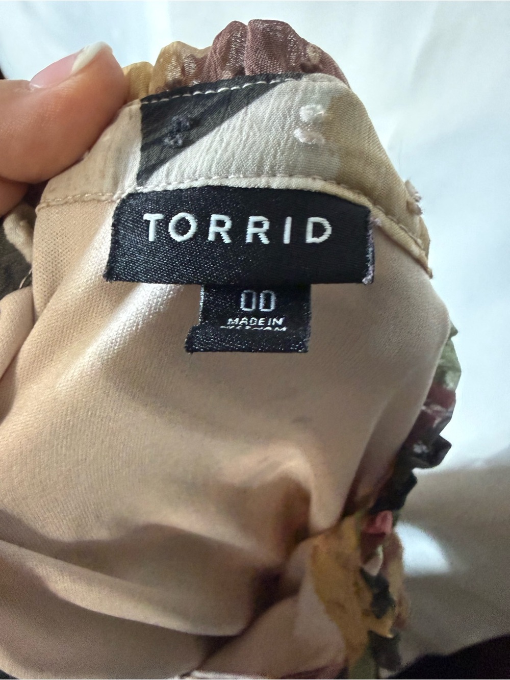 torrid Multi-Color Geometric Mini Dress - Picture 4 of 7